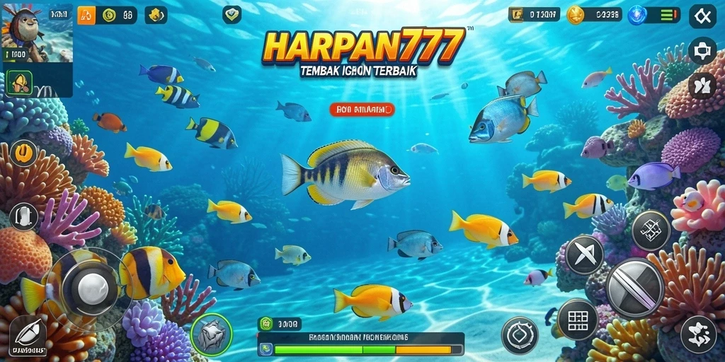 Gameplay seru Tembak Ikan dalam HARAPAN777 yang penuh tantangan.