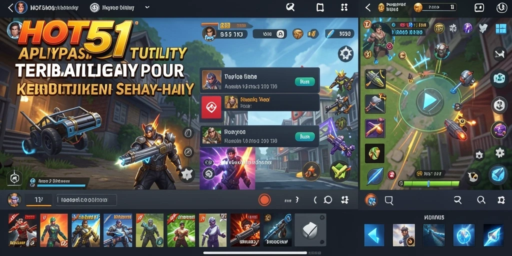 Tampilan utama HOT51 dengan fitur pengingat dan manajemen tugas.