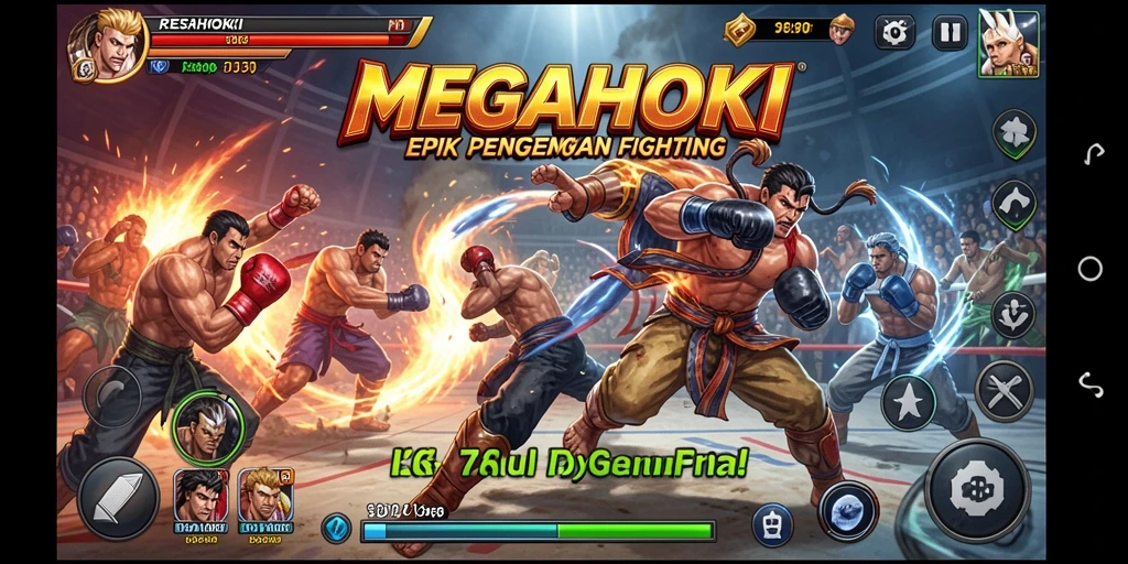 Gameplay seru dengan karakter unik dan pertarungan intens.