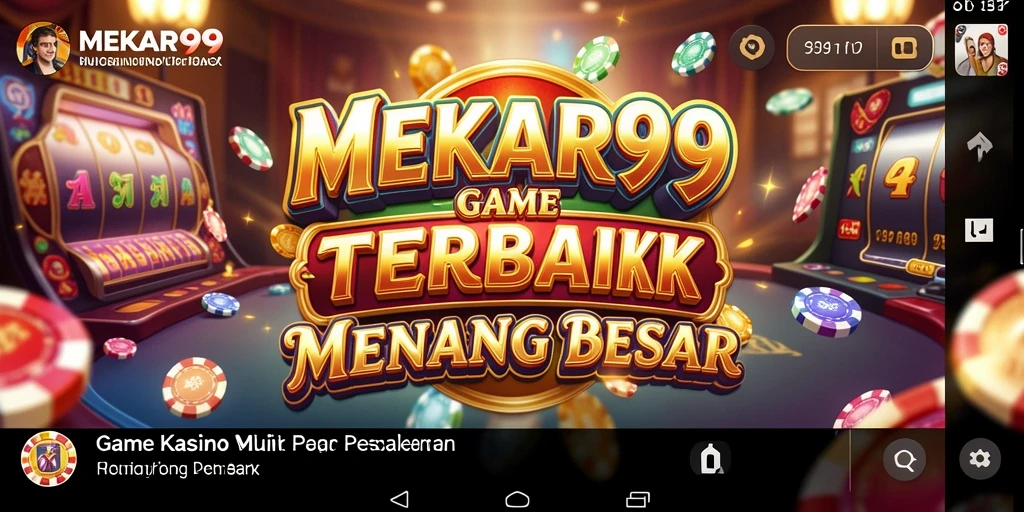 Tampilan menarik dari gameplay Kasino di MEKAR99.