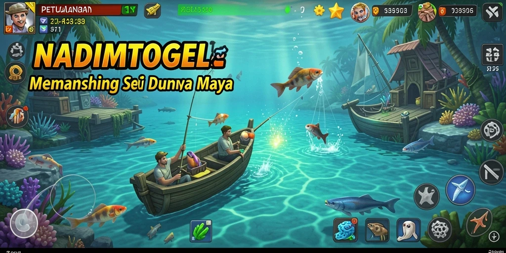 Tangkapan ikan yang mengesankan di NADIMTOGEL.
